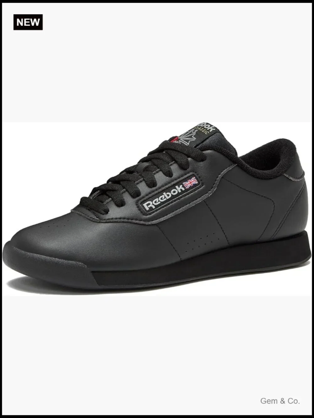 Women's Leather Walking Sneakers with Arch Support - Low Top, Lace Up